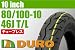 新品 DUROタイヤ 80/100-10 46J T/L トゥデイ AF61 AF67 Dio AF62 AF68 ジョルノ AF70等□