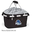 Boise State Broncos Lightweight Insulated Metro Picnic Basket - Black w/Digital Print