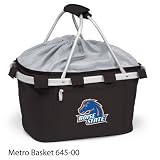 Boise State Broncos Portable Recreational Metro Seat Recliner - Black w/Digital Print