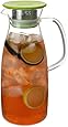FORLIFE Mist Glass Ice Tea Jug , 50-Ounce, Lime