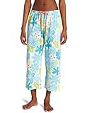 HUE Women's Painters Flower Capri Pant