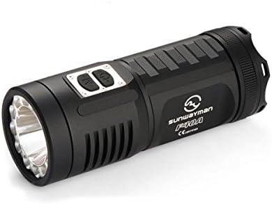 SUNWAYMAN F40A 880 Lumens Tricolored-Light-Source Powerful Flashlight