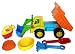 Dump Truck with Shovel Sand Toy Set (6 Pcs. Set)
