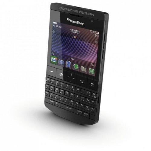 BLACKBERRY PORSCHE DESIGN P'9981 8GB QWERTY IN BLACK COLOR UNLOCKED P9981 MOBILE PHONE