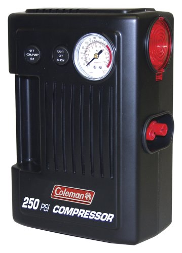 Tools: Coleman 12 Volt 5 In 1 Compressor W/Light #PMC7060