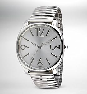 Large Circular Face Watch