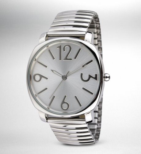 Large Circular Face Watch