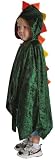 Little Adventures Boys Dragon Cloak Cape Dress Up Costume-Size 3-8 Machine Washable! Free Gift Included!