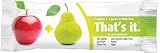 Thats It. Apple + Pear, 12 Pack Natural Fruit Bars
