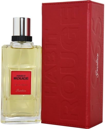 HABIT ROUGE by Guerlain EAU DE PARFUM SPRAY 3.4 OZ (COLLECTOR'S EDITION PACKAGING)