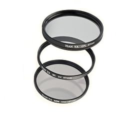 Filter Komplettset 49mm f�r Digitalkameras, z.B. Sony NEX Objektiv 3.5-5.6/18-55mm- bestehend aus UV MC Filter/ Polfilter Zirkular/ Graufilter ND4