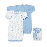 Gerber Brand 2 Pack Boy's Placket Front Gown