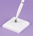 Square Base Pen Set - White