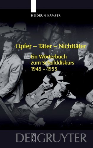 Opfer - T�ter - Nichtt�ter