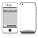 Solid State White Design Protector Skin Decal Sticker for Apple 3G iPhone / iPhone 3GS 3G S