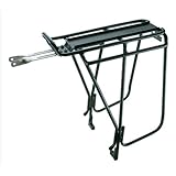 Topeak Super Tourist Tubular Bicycle Trunk Rack DX with Side Bar for Disc Brake Bikes