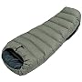 TAIGA Half Bag 700+/800+ Fillpower European Goosedown Sleeping Bag, Including Stuffsack, German Designed, MADE IN CANADA