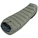 TAIGA Half Bag 700+/800+ Fillpower European Goosedown Sleeping Bag, Including Stuffsack, German Designed, MADE IN CANADA