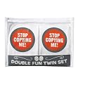 WryBaby Stop Copying Me Bodysuit Twin Set