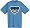 Chicago Cubs -Light Blue- Cooperstown Throwback Official Logo T-Shirt - Small