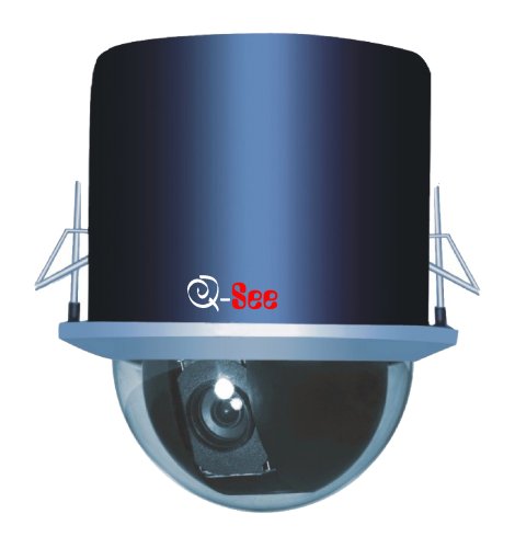 Q-See QSHI3512 Indoor Speed Dome Camera.