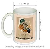 Pennsylvania German Sectarians WPA Art Vintage COFFEE MUG