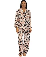 Pajama Heaven Women's Satin Longsleeve Lounger Pajama