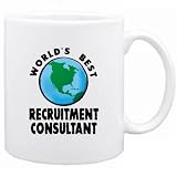 New  World's Best Recruitment Consultant / Graphic  Mug Occupations