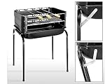 NERD® Klapp Grill FAMILIENGRILL 70cm inkl. Grillspiesse! !!! Ausverkaufspreis!