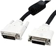 StarTech.com DVIDDMF15 15 Feet Dual Link Monitor DVI-D Extension Cable - M/F