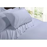 1200 TC FULL LIGHT BLUE SOLID Egyptian Cotton Sheet Set