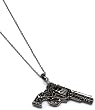 Western Cowgirl Gun Pistol Six Shooter Necklace