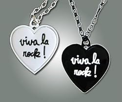 Viva La Rock - Heart Charm Pendant