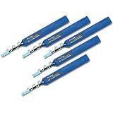 Fluke Networks NFC-IBC-1.25MM IBC OneClick Cleaner for 1.25 mm LC and MU Connectors and End Faces (Pack of 5), Fiber Tester Accessory