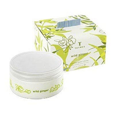 Thymes Whipped Body Cream, Wild Ginger, 8-Ounce Jar