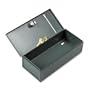 Buddy Products Cashiers Check Stub File, Steel, 4.5 x 3.125 x 10.188 Inches, Gray (0590-1)