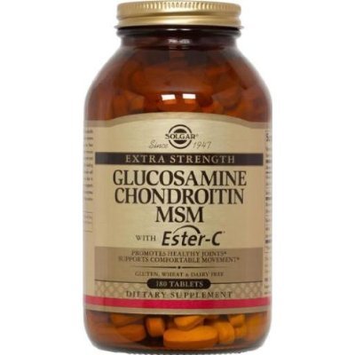 Extra Strength Glucosamine Chondroitin MSM with Ester C 180 Tablet