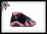 Jordan Baby Toddler 14 Jordan Black Suede Pink (TD)