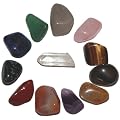Crystal Stone set of 12 Healing Crystals.