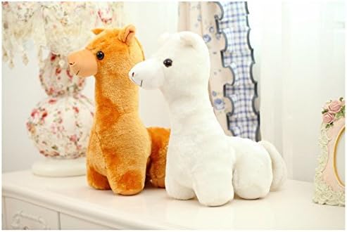 Coeus 1 Pcs Cute & Lovely Bedtime Plush Animal /Plush Toy Soft Doll,the Best Gift for Kids/children/girlfriend, Soft Stuffed Plush Toy- Alpaca ,13.8 Inch / 35 Cm