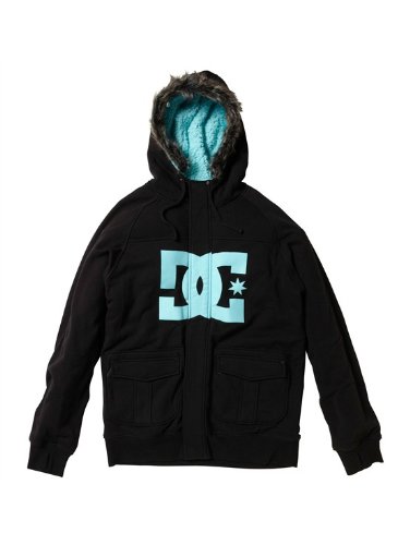 DC Men's Trillions 12 Fleece Jacket (Black, Large) On Sale