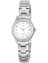 Timex Womens T29271 Elevated Classics Dress Sport Chic Silver-Tone Bracelet Watch