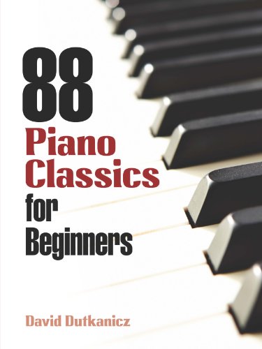 88 Piano Classics for Beginners (Dover Music for Piano)