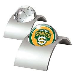 Seattle Sonics NBA Spinning Desk Clock by Great American Products
