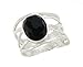 Ring 925 Sterling Silver Jewelry. 8/10mm Oval title=