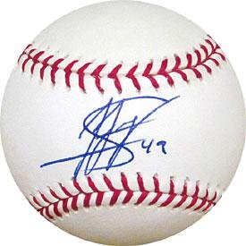 Rawlings Official Major League Baseball signed by Atlanta Braves Jair Jurrjens - Autographed Baseballs