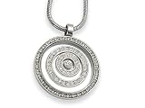 Chisel Stainless Steel CZ Circle Pendant Necklace 18 inches Reviews 41Nn71DoDLL. SL160 Chisel Stainless Steel CZ Circle Pendant Necklace 18 inches Reviews