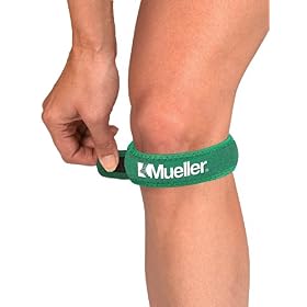 Click here to buy Mueller Jumper's Knee Strap, Green, One Size by Mueller.