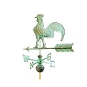 Good Directions 501V1 25-Inch Full Size Rooster Weathervane, Blue Verde