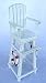 Large Wood Lifeguard Chair w/ Buoys - Tropical Beach